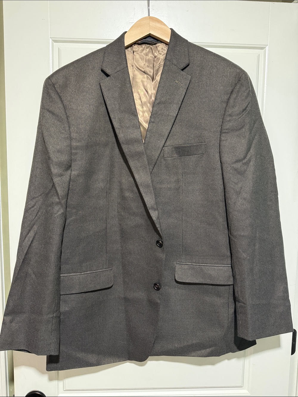 Ralph Lauren Dark Gray Two-Button Men's Suit Jacket blazer 48L green label